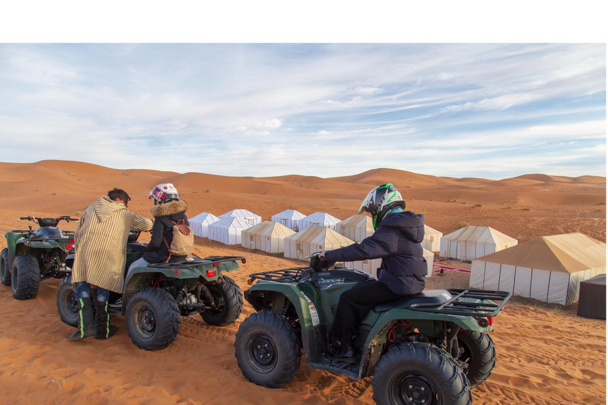 Erg Chebbi Khamlia Desert Camp Merzouga Exterior photo